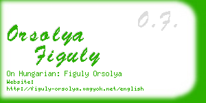 orsolya figuly business card